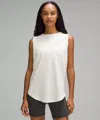 Lululemon Brunswick Muscle Tank Top In White