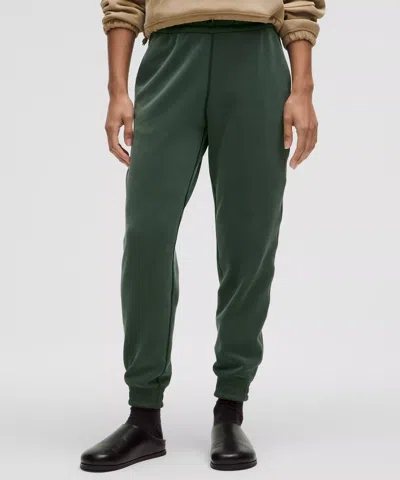 Lululemon Brushed Softstreme High-rise Joggers In Green