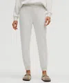 Lululemon Brushed Softstreme High-rise Joggers In White