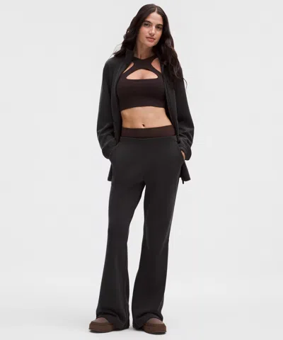 Lululemon Brushed Softstreme Mid-rise Flared Pant