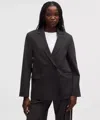 Lululemon Brushed Twill Oversized Blazer