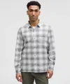 Lululemon Brushed Woven Overshirt In Gray