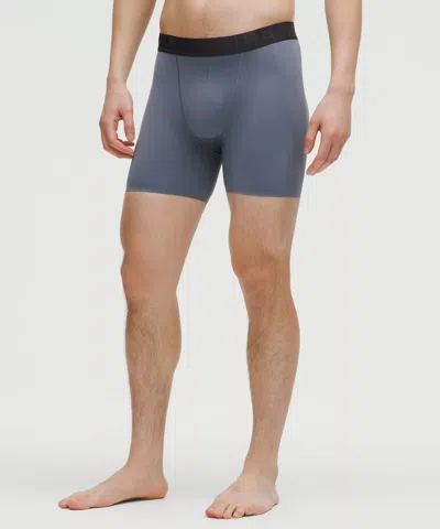 Lululemon Built To Move Boxer 5" In Blue