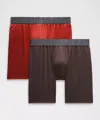 Lululemon Built To Move Boxers 5" 2 Pack In Multi