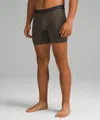 Lululemon Built To Move Boxer 5" In Gray