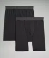 Lululemon Built To Move Long Boxer 7" 2 Pack