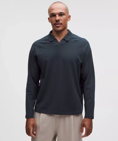 Lululemon Buttery Loopback Collared Long-sleeve Shirt