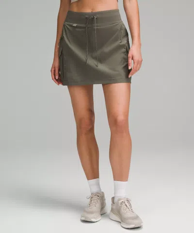 Lululemon Cargo High-rise Hiking Skirt In Green