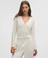 Lululemon Cashmere Slim-fit Cardigan