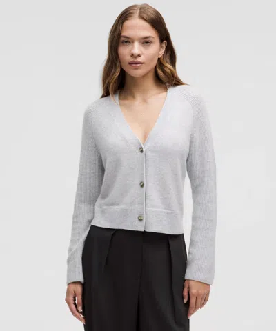 Lululemon Cashmere Slim-fit Cardigan