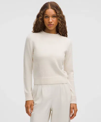 Lululemon Cashmere Slim-fit Crewneck Sweater