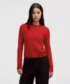 Lululemon Cashmere Slim-fit Crewneck Sweater