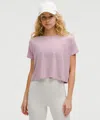 Lululemon Cates T-shirt In Pink