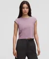 Lululemon Cinch-back Short-sleeve Shirt In Pink