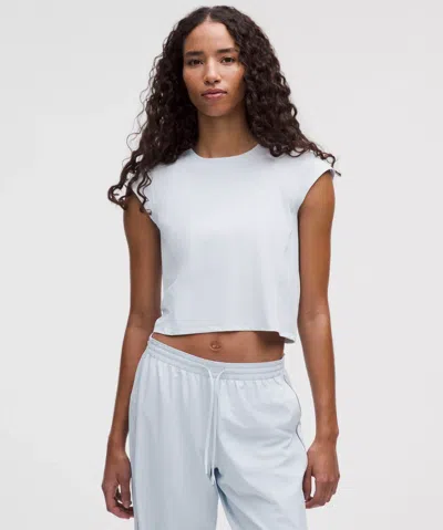 Lululemon Cinch-back Short-sleeve Shirt In White