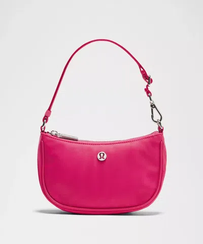 Lululemon - City Essentials Mini Shoulder Bag 1l - Pink/raspberry Coulis
