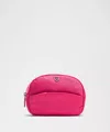 Lululemon - City Essentials Pouch  - Pink/raspberry Coulis