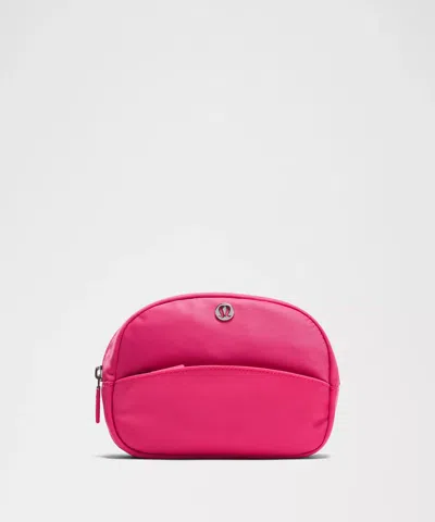 Lululemon - City Essentials Pouch  - Pink/raspberry Coulis
