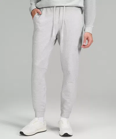 Lululemon City Sweat Joggers Tall In Heathered Ultra Light Grey/sea Salt