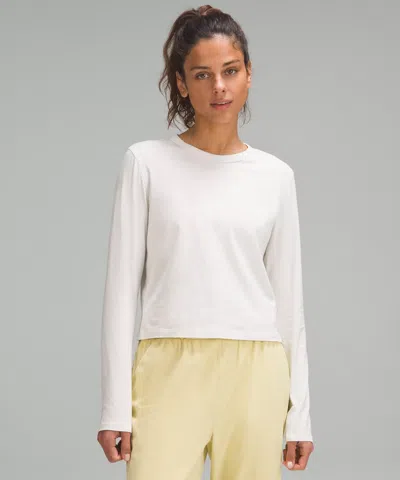 Lululemon Classic-fit Cotton-blend Long-sleeve Shirt