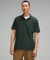 Lululemon Classic-fit Pique Short-sleeve Polo Shirt In Green
