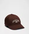 Lululemon Classic Unisex Ball Cap Structured In Brown
