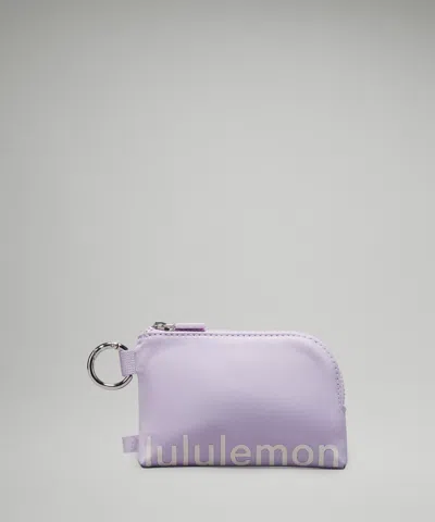 Lululemon Clippable Card Pouch In Pink