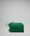 Lululemon Clippable Card Pouch In Green