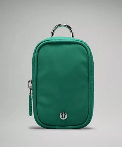 Lululemon Clippable Nano Pouch In Green