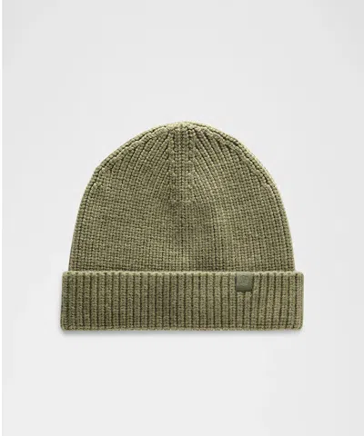 Lululemon Close-fit Wool-blend Ribbed Knit Beanie