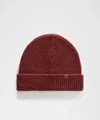 Lululemon Close-fit Wool-blend Ribbed Knit Beanie