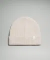 Lululemon Close-fit Wool-blend Ribbed Knit Beanie