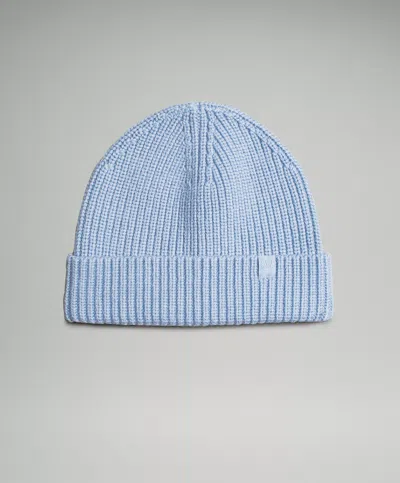 Lululemon Close-fit Wool-blend Ribbed Knit Beanie