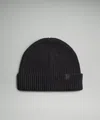 Lululemon Close-fit Wool-blend Ribbed Knit Beanie