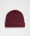 Lululemon Close-fit Wool-blend Ribbed Knit Beanie
