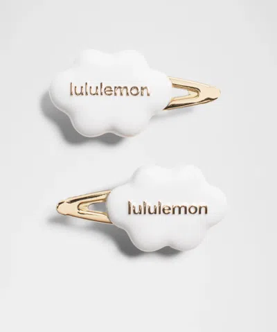 Lululemon Cloud Alligator Hair Clips