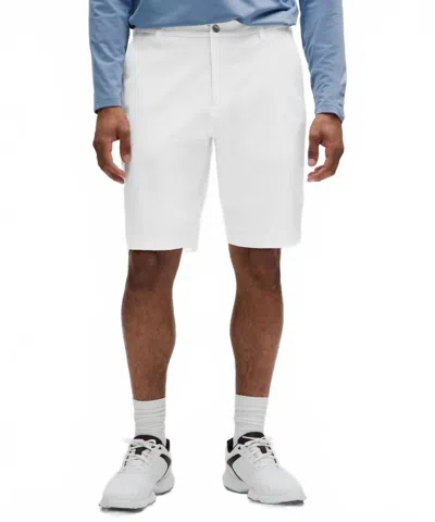 LULULEMON COMMISSION GOLF SHORT IN WHITE