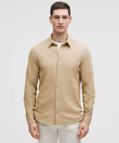 Lululemon Commission Long-sleeve Shirt In Neutral
