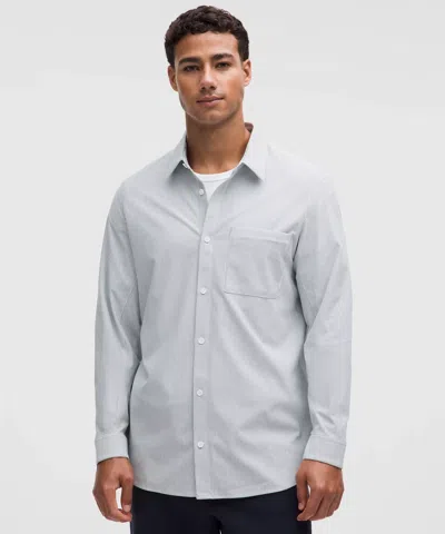 Lululemon Commission Long-sleeve Shirt In Blue