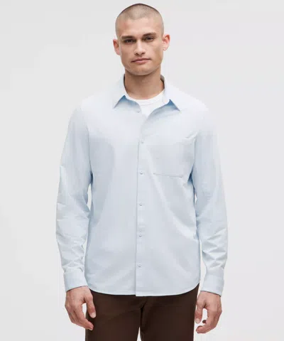 Lululemon Commission Long-sleeve Shirt Pocket In White