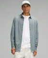 Lululemon Commission Long-sleeve Shirt Wash In Gray