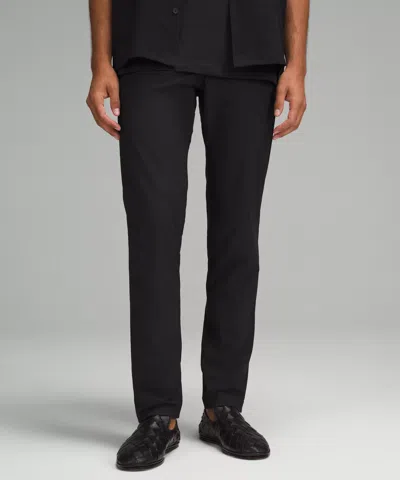 Lululemon Commission Slim-fit Pants 30l In Black