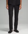 Lululemon Commission Slim-fit Pants 32l Warpstreme In Black