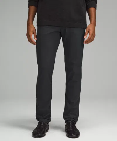 Lululemon Commission Slim-fit Pants 32l Warpstreme In Black