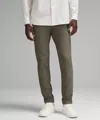 Lululemon Abc Slim-fit Trousers 34l Stretch Cotton Versatwill In Gray