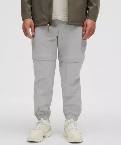 Lululemon Convertible Hiking Pants In Seal Grey