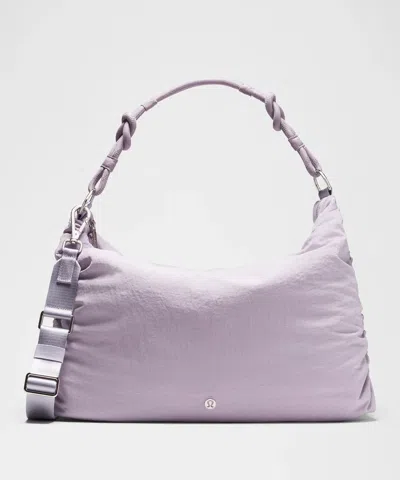 Lululemon Convertible Ruched Crossbody Bag In Purple