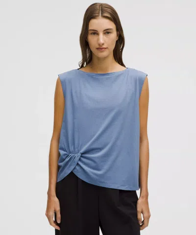 Lululemon Cotton-blend Twist-front Tank Top