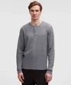 Lululemon Cotton-blend Waffle Knit Long-sleeve Henley