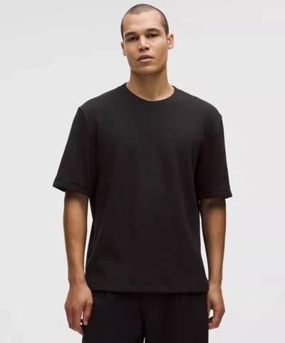 Lululemon Cotton-blend Waffle Knit Short-sleeve Shirt